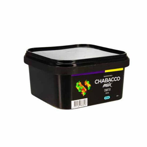 CHABACCO / Бестабачная смесь Chabacco Mix Medium Skittle, 200г в ХукаГиперМаркете Т24