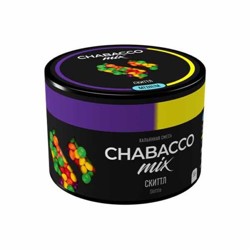CHABACCO / Бестабачная смесь Chabacco Mix Medium Skittle, 50г [M] в ХукаГиперМаркете Т24