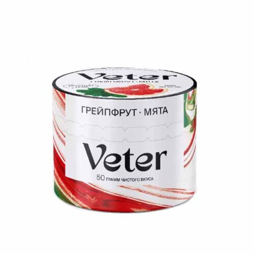 Veter / Бестабачная смесь Veter Грейпфрут мята, 50г в ХукаГиперМаркете Т24