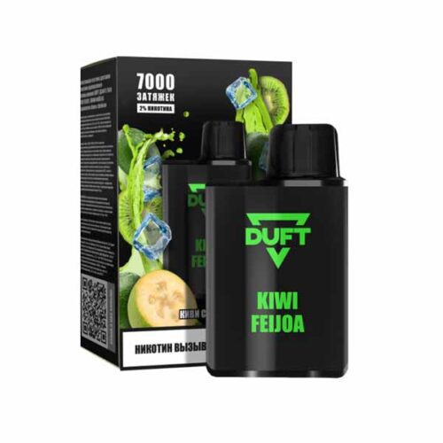Duft / Электронная сигарета Duft Kiwi feijoa (7000 затяжек, одноразовая) в ХукаГиперМаркете Т24