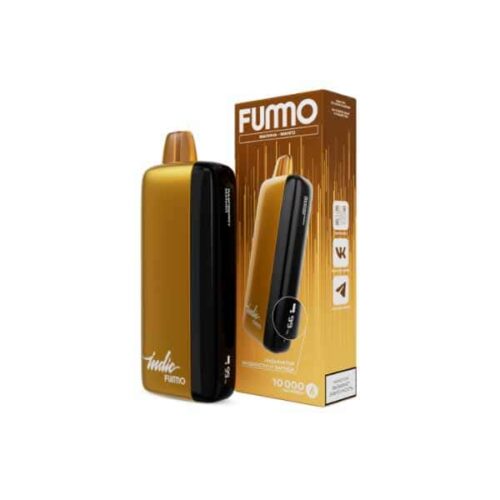 Fummo / Электронная сигарета Fummo Indic Малина манго (10000 затяжек, одноразовая) в ХукаГиперМаркете Т24
