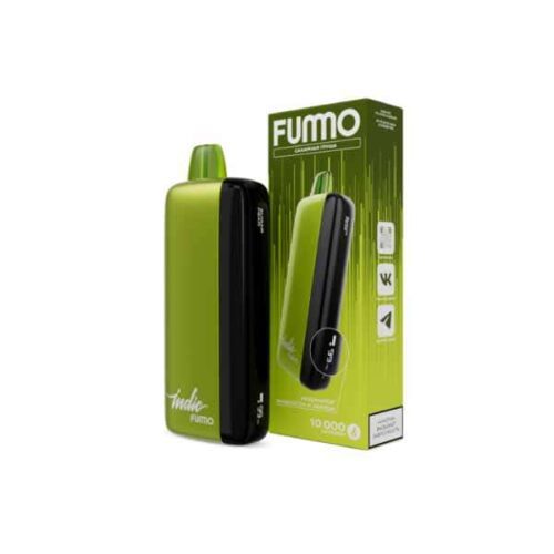 Fummo / Электронная сигарета Fummo Indic Сахарная груша (10000 затяжек, одноразовая) в ХукаГиперМаркете Т24