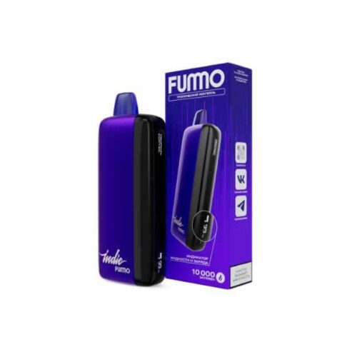 Fummo / Электронная сигарета Fummo Indic Тропический коктейль (10000 затяжек, одноразовая) в ХукаГиперМаркете Т24