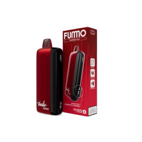 Fummo / Электронная сигарета Fummo Indic Вишневая кола (10000 затяжек, одноразовая) в ХукаГиперМаркете Т24