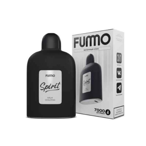 Fummo / Электронная сигарета Fummo Spirit Молочный улун (7000 затяжек, одноразовая) в ХукаГиперМаркете Т24
