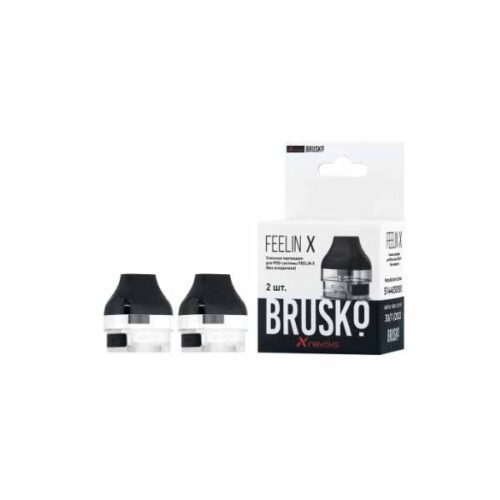 Brusko / Картридж к электронной системе Brusko Feelin X (5мл, 2шт) в ХукаГиперМаркете Т24
