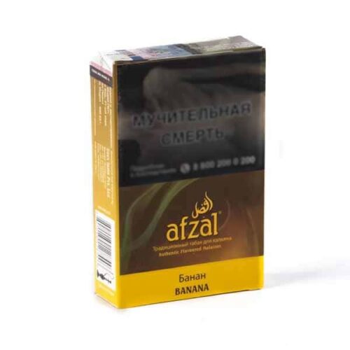 Afzal / Табак Afzal Banana (Банан), 40г [M] в ХукаГиперМаркете Т24