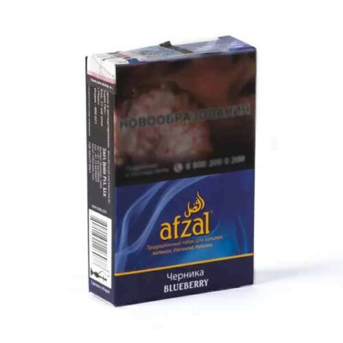 Afzal / Табак Afzal Blueberry (Черника), 40г [M] в ХукаГиперМаркете Т24