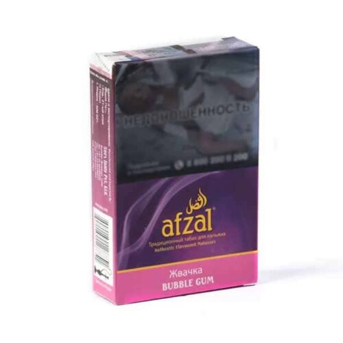 Afzal / Табак Afzal Bubble Gum (Жвачка), 40г [M] в ХукаГиперМаркете Т24