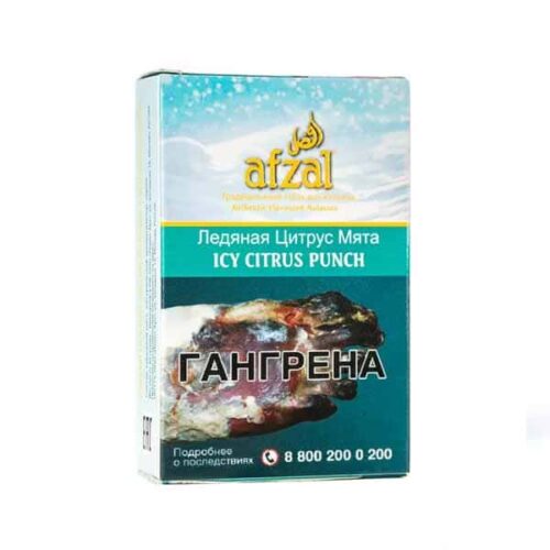 Afzal / Табак Afzal Icy Citrus Punch (Ледяная Цитрус Мята), 40г [M] в ХукаГиперМаркете Т24