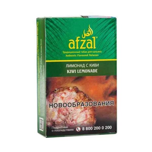Afzal / Табак Afzal Kiwi Lemonade (Лимонад с киви), 40г [M] в ХукаГиперМаркете Т24