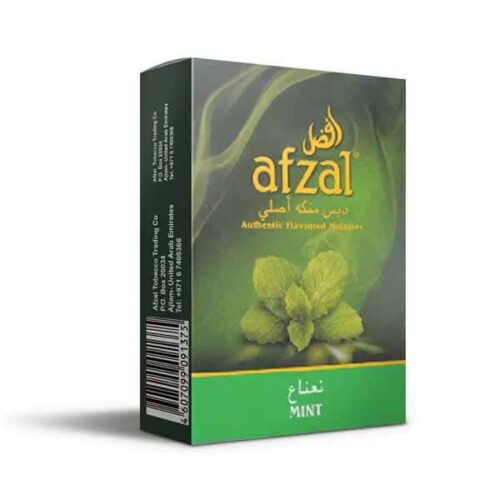 Afzal / Табак Afzal Mint (Мята), 40г [M] в ХукаГиперМаркете Т24