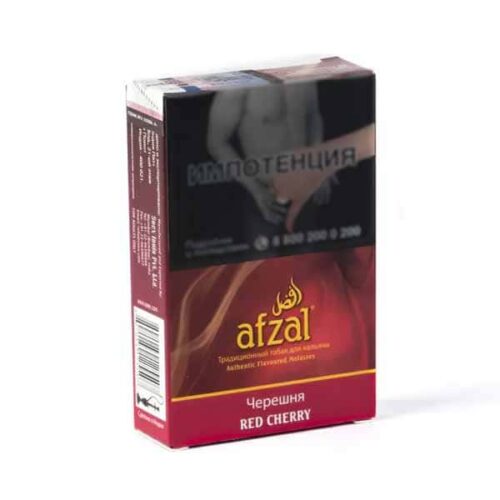 Afzal / Табак Afzal Red Cherry (Черешня), 40г [M] в ХукаГиперМаркете Т24