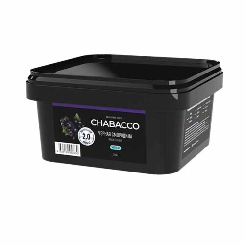 CHABACCO / Бестабачная смесь Chabacco Medium Black Currant 2.0 (Черная Смородина), 200г в ХукаГиперМаркете Т24