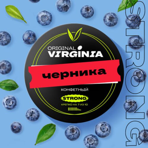 Original Virginia / Табак Original Virginia Strong Черника, 100г [M] в ХукаГиперМаркете Т24