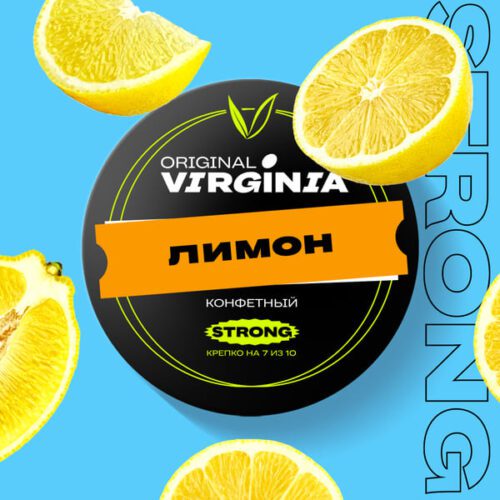 Original Virginia / Табак Original Virginia Strong Лимон, 100г [M] в ХукаГиперМаркете Т24