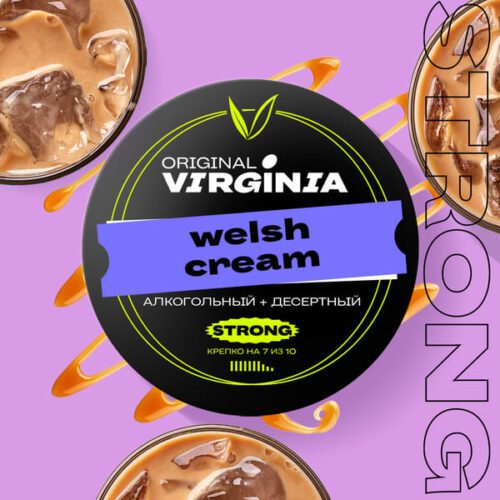Original Virginia / Табак Original Virginia Strong Welsh cream, 100г [M] в ХукаГиперМаркете Т24