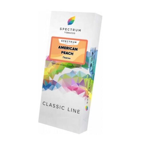 Spectrum / Табак Spectrum Classic Line American Peach, 100г [M] в ХукаГиперМаркете Т24