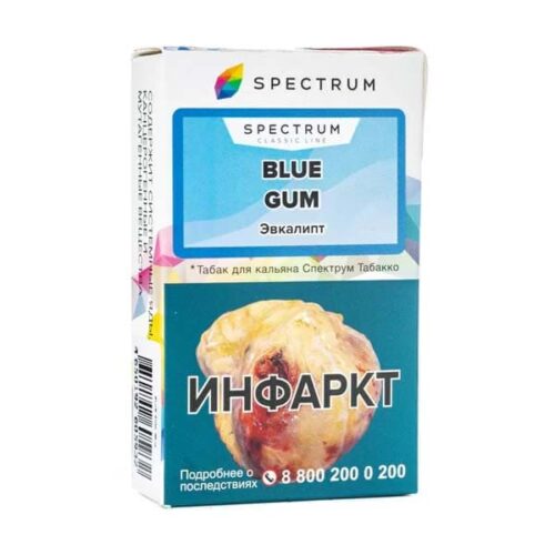 Spectrum / Табак Spectrum Classic Line Blue gum, 40г [M] в ХукаГиперМаркете Т24