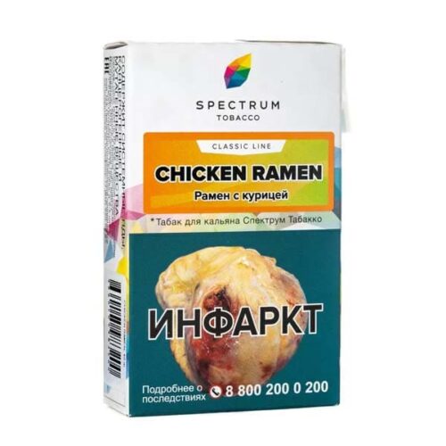 Spectrum / Табак Spectrum Classic Line Chicken ramen, 40г [M] в ХукаГиперМаркете Т24