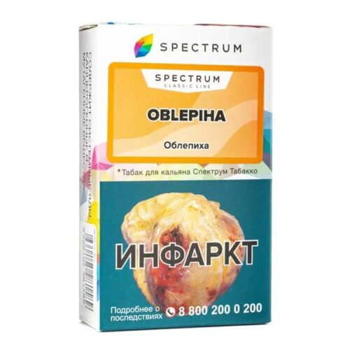 Spectrum / Табак Spectrum Classic Line Oblepiha, 40г [M] в ХукаГиперМаркете Т24