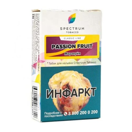 Spectrum / Табак Spectrum Classic Line Passion Fruit, 40г [M] в ХукаГиперМаркете Т24