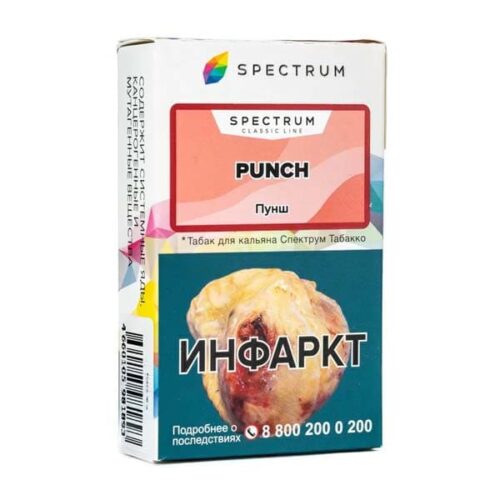 Spectrum / Табак Spectrum Classic Line Punch, 40г [M] в ХукаГиперМаркете Т24