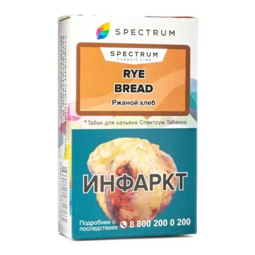 Spectrum / Табак Spectrum Classic Line Rye bread, 40г [M] в ХукаГиперМаркете Т24