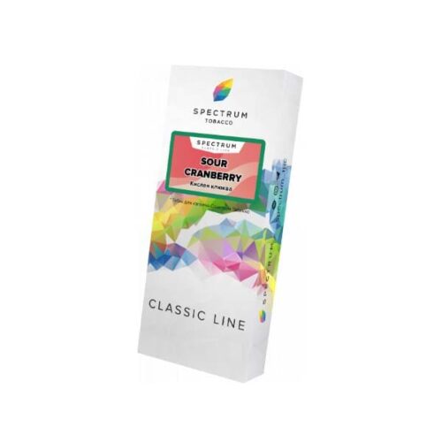 Spectrum / Табак Spectrum Classic Line Sour Cranberry, 100г [M] в ХукаГиперМаркете Т24
