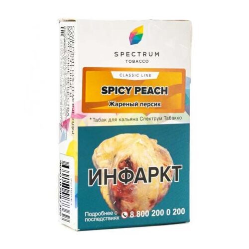 Spectrum / Табак Spectrum Classic Line Spicy peach, 40г [M] в ХукаГиперМаркете Т24