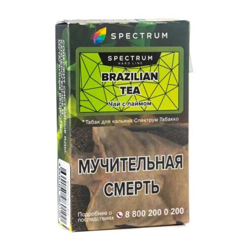 Spectrum / Табак Spectrum Hard Line Brazillian tea, 40г [M] в ХукаГиперМаркете Т24