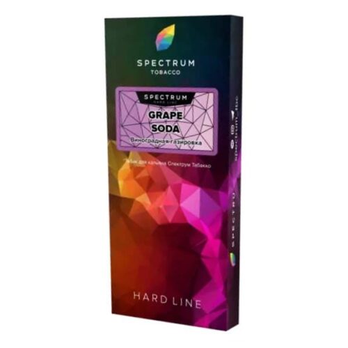 Spectrum / Табак Spectrum Hard Line Grape soda, 100г [M] в ХукаГиперМаркете Т24