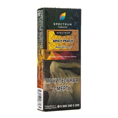 Spectrum / Табак Spectrum Hard Line Spicy peach, 100г [M] в ХукаГиперМаркете Т24