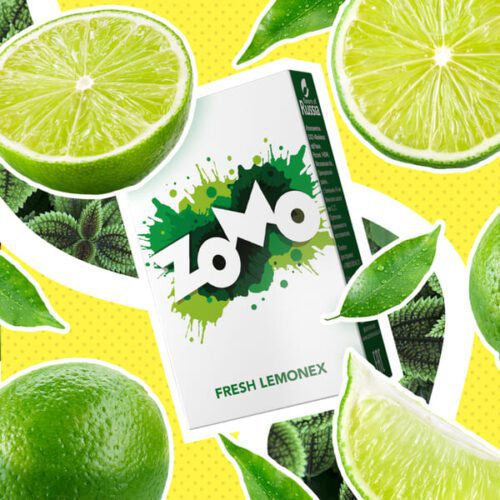 Zomo / Табак Zomo Fresh Lemonex, 50г [M] в ХукаГиперМаркете Т24
