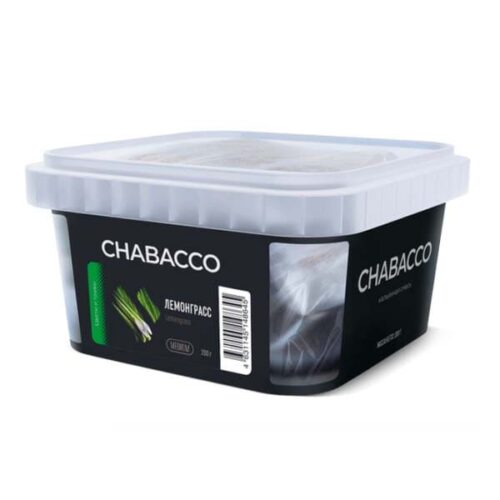 CHABACCO / Бестабачная смесь Chabacco Medium Lemongrass (Лемонграсс), 200г в ХукаГиперМаркете Т24