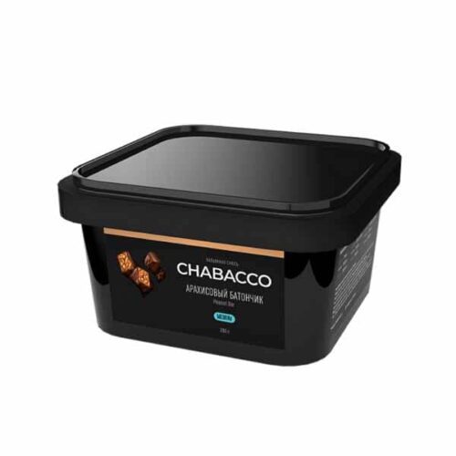 CHABACCO / Бестабачная смесь Chabacco Medium Peanut bar, 200г в ХукаГиперМаркете Т24