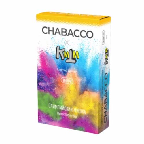 CHABACCO / Бестабачная смесь Chabacco Mix Medium Olympic Gummy Bears, 50г [M] в ХукаГиперМаркете Т24