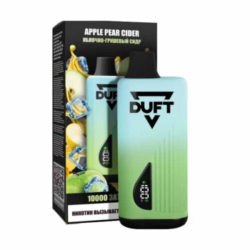 Duft / Электронная сигарета Duft Apple Pear Cider (10000 затяжек, одноразовая) в ХукаГиперМаркете Т24