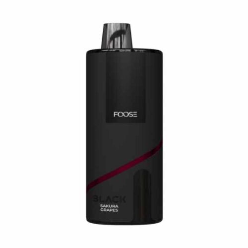 Foose / Электронная сигарета Foose Black Сакура виноград (9000 затяжек, одноразовая) в ХукаГиперМаркете Т24
