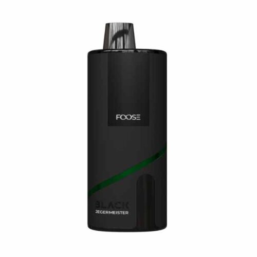 Foose / Электронная сигарета Foose Black Ягерь (9000 затяжек, одноразовая) в ХукаГиперМаркете Т24