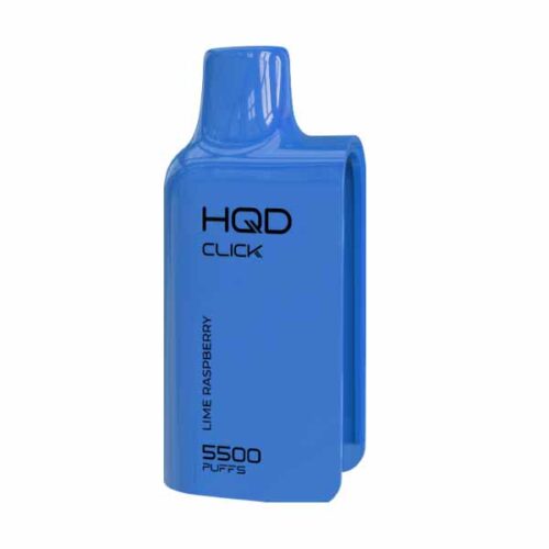 HQD / Картридж одноразовый для HQD Click Лайм Малина (5500 затяжек, 1шт) в ХукаГиперМаркете Т24