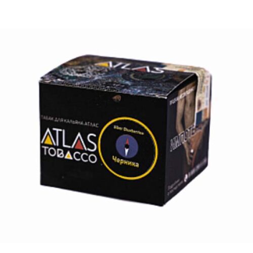 Atlas / Табак Atlas Siber Blueberries, 100г [M] в ХукаГиперМаркете Т24