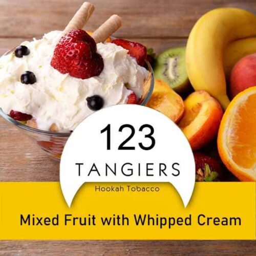 Tangiers / Табак Tangiers Noir Mixed fruit with whipped cream, 50г [M] в ХукаГиперМаркете Т24
