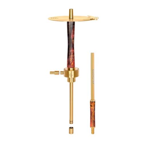 Geometry hookah / Кальян Geometry Big Bro Gold Stab Аметист [без колбы] в ХукаГиперМаркете Т24