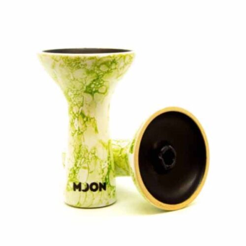 Moon hookah / Чаша Moon hookah 2.0 White Phunnel Green в ХукаГиперМаркете Т24