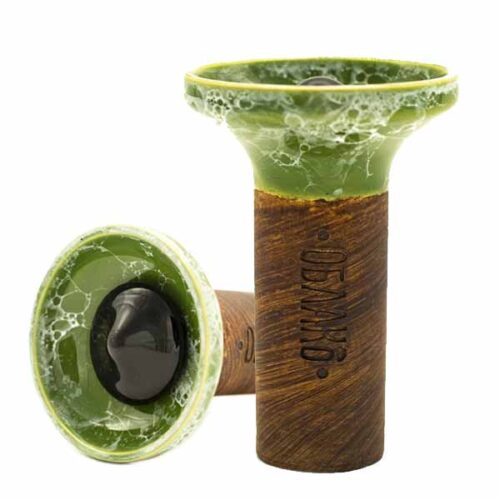 Облако / Чаша Oblako Flow black on light-green marble в ХукаГиперМаркете Т24