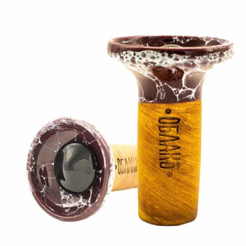 Облако / Чаша Oblako Flow black on wine marble в ХукаГиперМаркете Т24