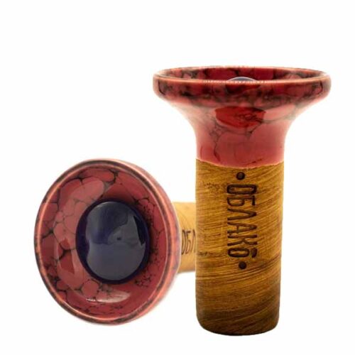 Облако / Чаша Oblako Flow blue on crimson-black marble в ХукаГиперМаркете Т24