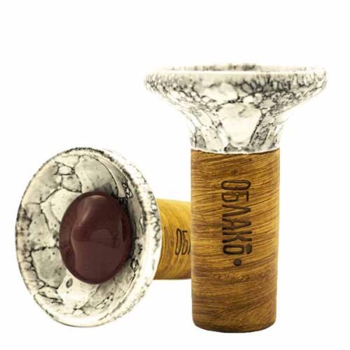Облако / Чаша Oblako Flow burgundy on white-black marble в ХукаГиперМаркете Т24