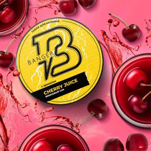 Banger / Табак Banger Cherry Juice, 100г [M] в ХукаГиперМаркете Т24